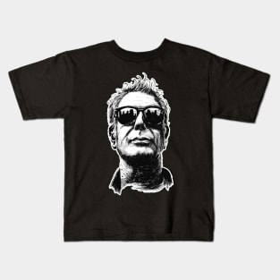 Vintage Retro Anthony Bourdain Kids T-Shirt